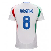 Echipament fotbal Italia Jorginho Frello #8 Tricou Deplasare European 2024 maneca scurta